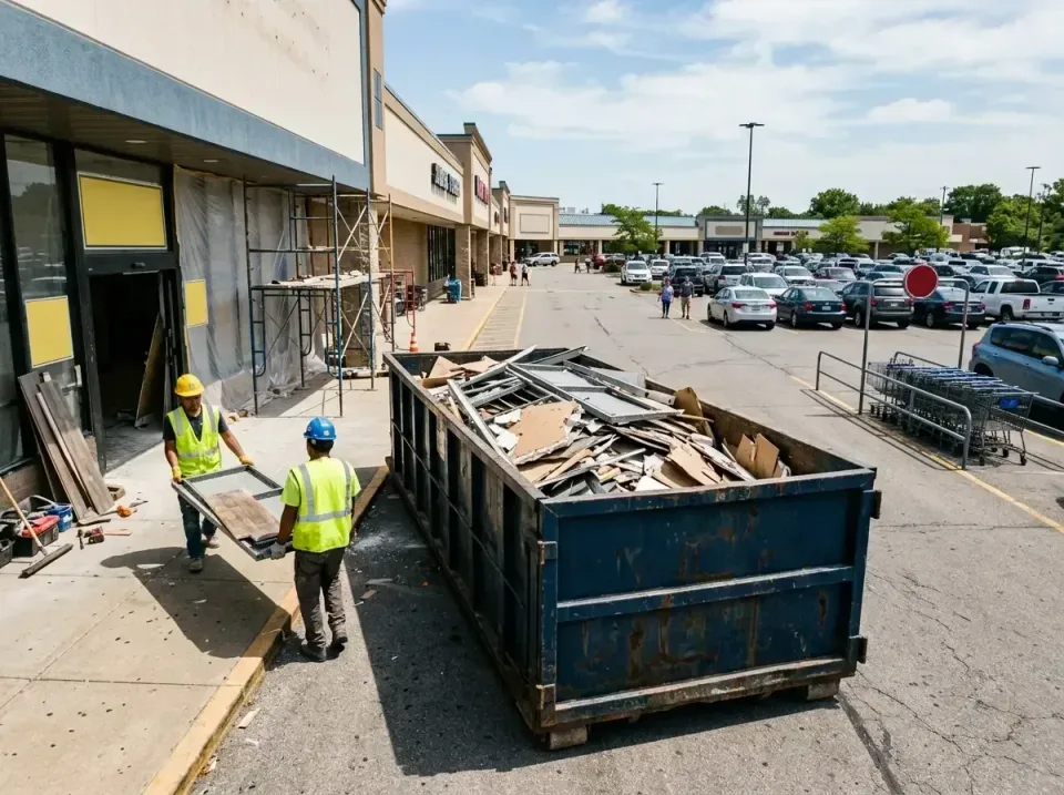 retail-store-renovation-debris-003 — frequently asked questions, Roll-off Dumpster Rentals in Cypress, CA